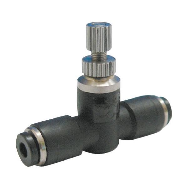 日本ピスコ ピスコ スピードコントローラ低流量タイプ ユニオンストレート JSMU3L 1個 259-1750（直送品）