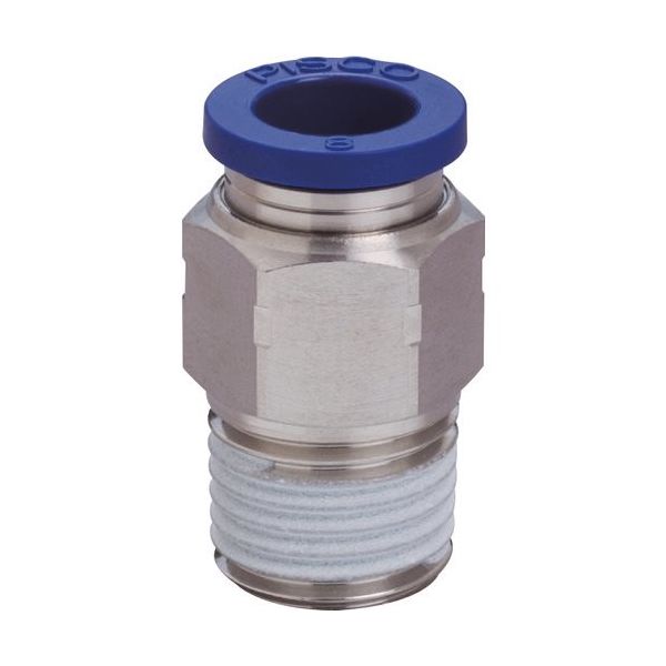 日本ピスコ PISCO SUS304継手 ストレート PC16-04SUS 1個 178-1932（直送品）