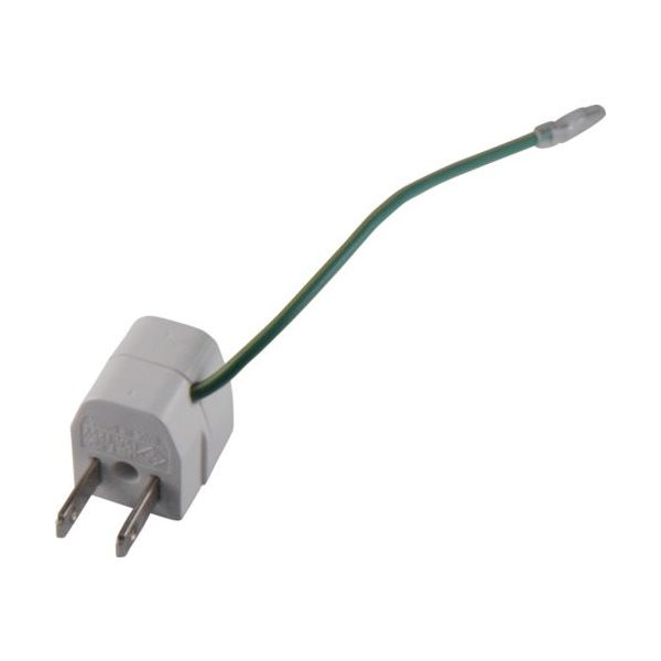アメリカン電機 アダプター 接地なし→接地付 接地2P15A125V K6002 1個 134-7249（直送品）