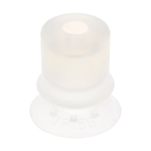 日本ピスコ ピスコ バキュームパッドベローズタイプ パッドゴム シリコンゴム VP15BS 1個 459-8928（直送品）