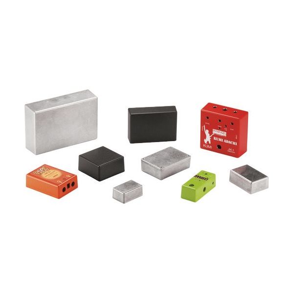 タカチ電機工業 タカチ アルミダイキャストボックス 無処理 導通タイプ TD5-8-3N 1台 195-6407（直送品）