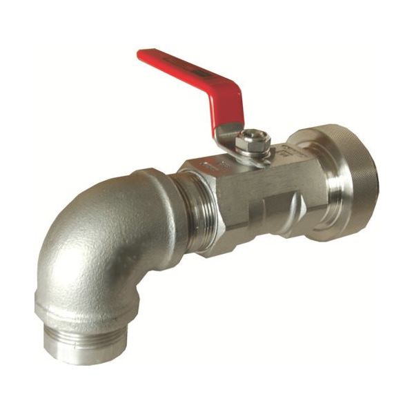 アクアシステム SUS製ドラム缶用コック DMYー150(G2側 大栓専用) DMY-150 1個 108-3374（直送品）