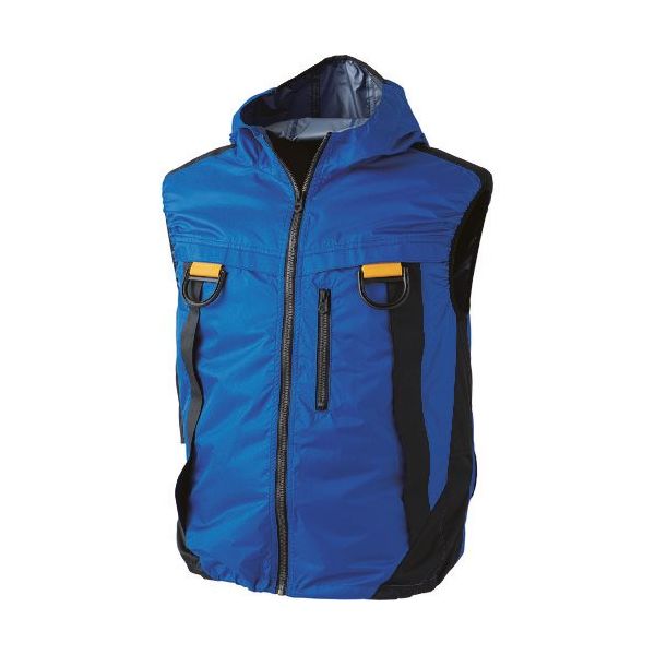 山真製鋸 YAMASIN 神風ウェアセット匠 YZVベストL ロイヤルブルー YZV-B1-L-SET 1個 213-3520（直送品）
