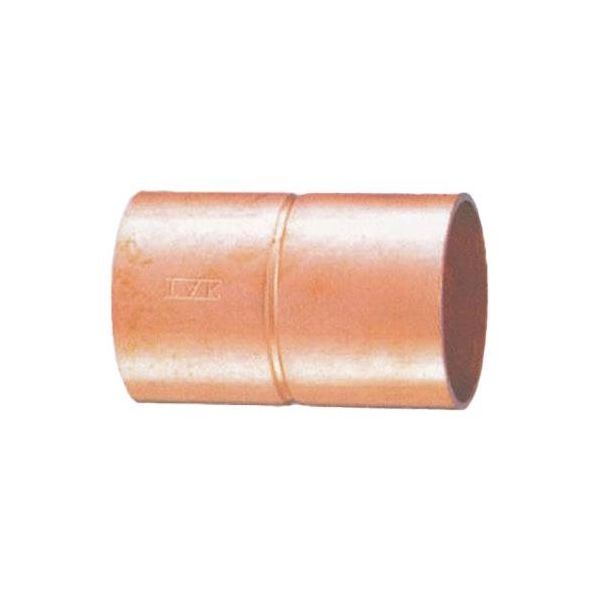 エスコ 12.70mm 銅管ソケット(5個) EA432BA-4B 1セット(3袋)（直送品）