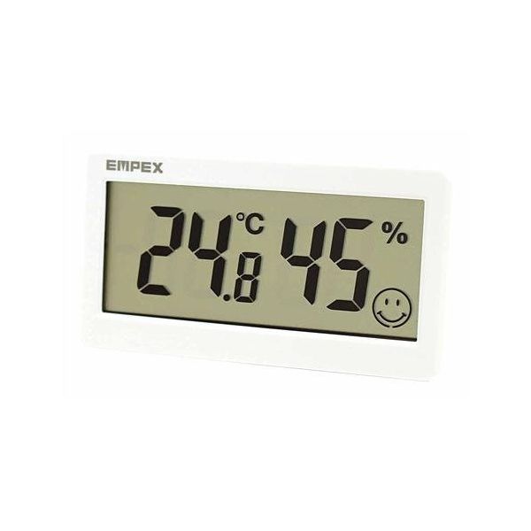 エスコ デジタル温度・湿度計 EA728AC-72 1セット(4個)（直送品）