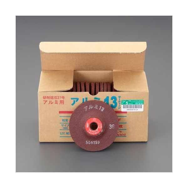 エスコ 100x6mm/#36 オフセット型砥石(アルミ用/25枚) EA809YC-236 1箱（直送品）