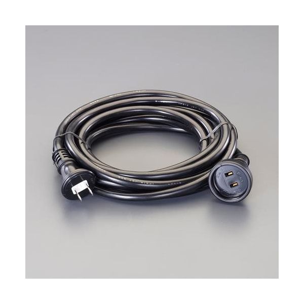 エスコ AC125V/15Ax 3.0m 延長コード(防雨型) EA815GN-101 1セット(3個)（直送品） 5,620円
