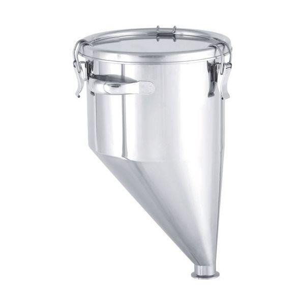 MONOVATE 偏心ホッパー型密閉容器(クリップ式) EHT-CTH-36 1個 120-8971（直送品）