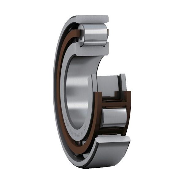 SKF 単列円筒ころ軸受 N型 内径35mmX外径80mmX幅21mm N 307 ECP 1個 390-5425（直送品）