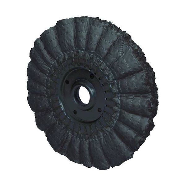 柳瀬 ヤナセ オープンサイザルバフ 色処理 300x100x25.4 ブラック OSB300-B 1個 418-1934（直送品）