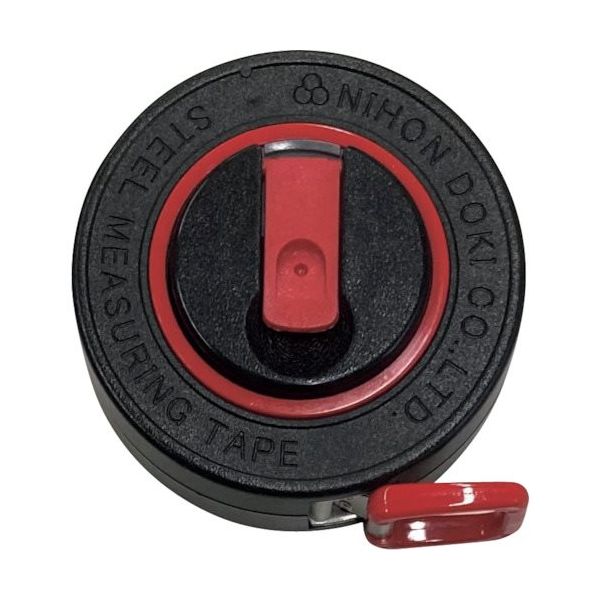 日本度器 13mm巾鋼製巻尺 スチール・キャッスル 10m SKC-10 1個 563-0289（直送品）