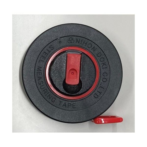 日本度器 13mm巾鋼製巻尺 スチール・キャッスル 20m SKC-20 1個 563-0309（直送品）