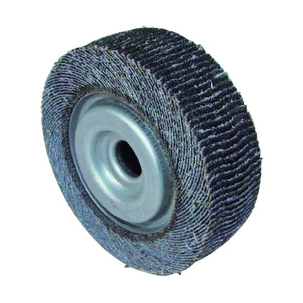 柳瀬 ヤナセ フラップホイール グルータイプ 外径φ100 幅25mm 穴径12.7mm 粒度#600 UFFG100-600 1個(1枚)（直送品）