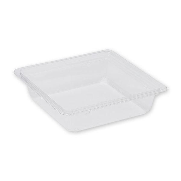 リスパック 惣菜容器 バイオカップキューブバイオカップ キューブ17ー45B 4946944477019 1箱(50枚入/袋×8袋)（直送品）