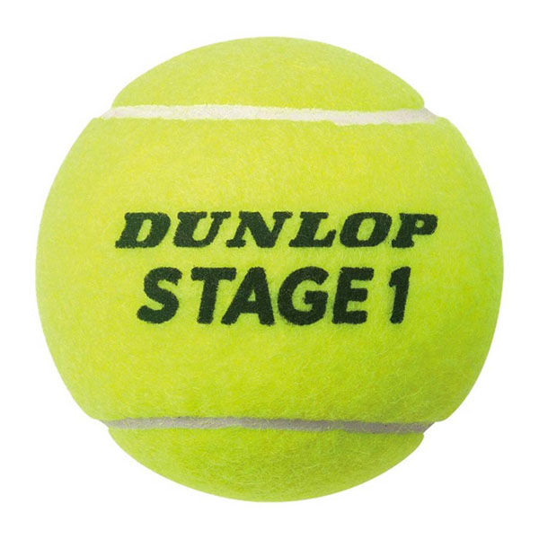 DUNLOP(ダンロップ) テニス 競技ボール STAGE 1 グリーン STG1GRC3TI 1セット(3球入×4)（直送品） - アスクル