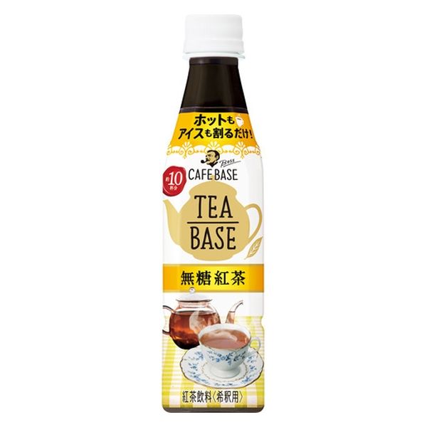 サントリーフーズ サントリー ボス ティーベース 無糖紅茶 ペット 340ml x24 4901777360181 1セット(24個)（直送品）