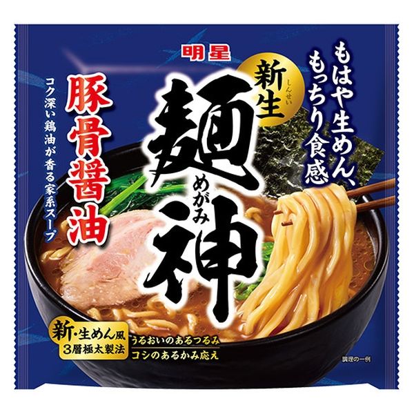 明星食品 麺神 豚骨醤油 112g x20 4902881056809 1セット(20個)（直送品）