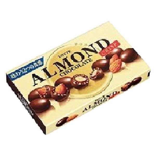 ロッテ アーモンドチョコレート＜クリスプ＞ 89g入り 80個セット