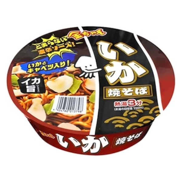 徳島製粉 金ちゃん いか焼そば 129g x12 4904760013798 1セット
