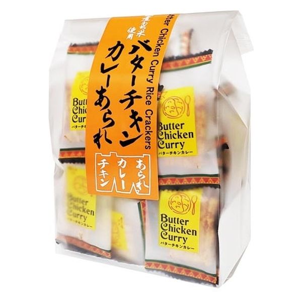 森白製菓 森白 バターチキンカレーあられ 53g x12 4951436030245 1セット(12個)（直送品） - アスクル