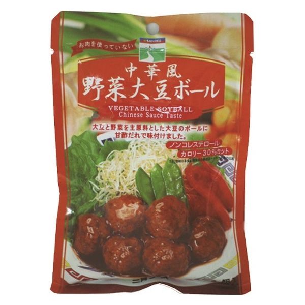 Amazon | 三育フーズ 和風野菜大豆ボール 100g×5個 | 三育フーズ