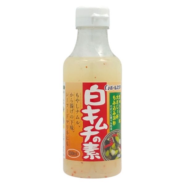 ポールスタア 桃花林 白キムチの素 300ml x12 4977071104462 1