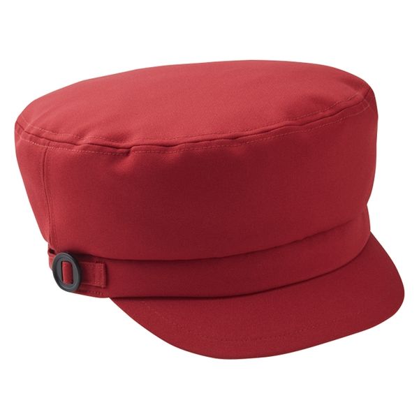 サーヴォ マスク掛け付き 帽子 F レッド SHAU-2101-E3 1着（直送品）
