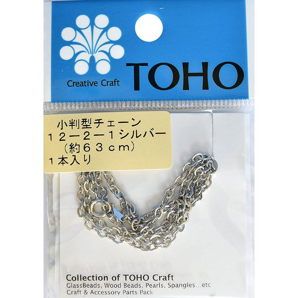 TOHO(トーホー) TOHO 小判型チェーン ネックレス 長さ約63cm