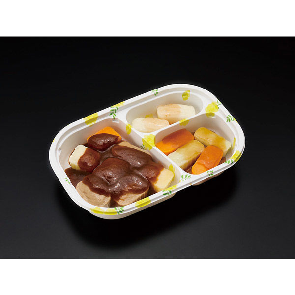 介護食 冷凍食品  マルハニチロ やさしいおかずセット ビーフシチュー 175g×6個 1セット(6個)（直送品）
