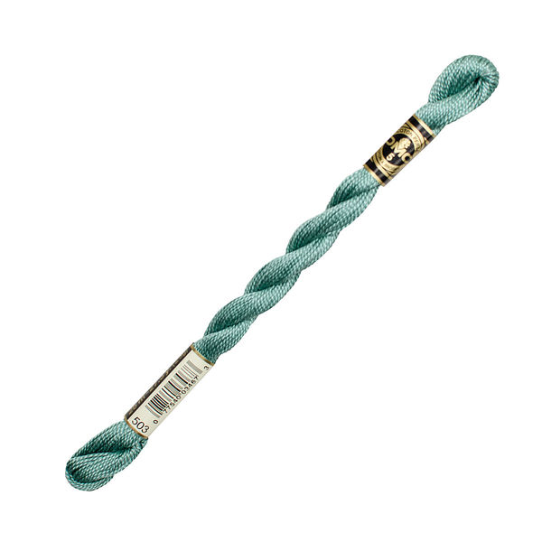 ディー・エム・シー DMC 5番糸 刺繍糸 #503 DMC5-503 1箱/12カセ入（直送品）