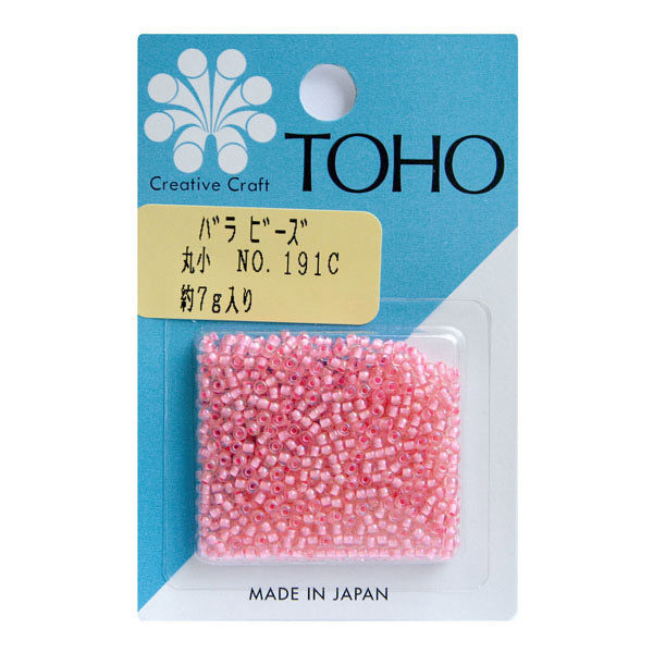 TOHO 丸小ビーズ バラパックビーズ 外径約2.2mm 約7g入り No