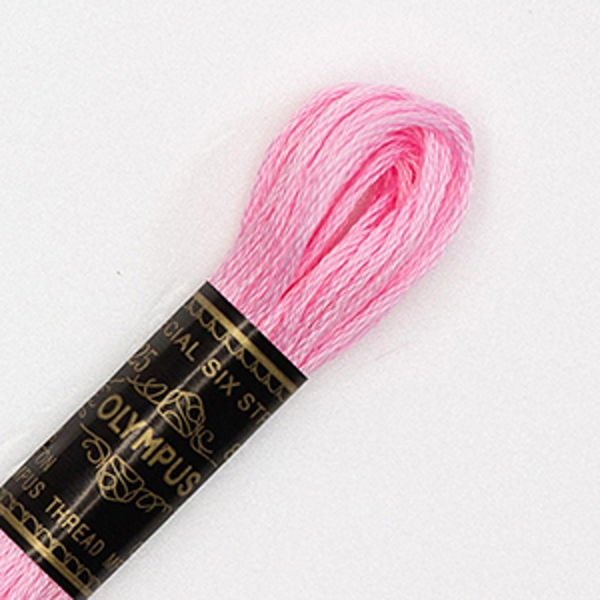 オリムパス製絲 刺繍糸 25番/8m 6綛入 COL.124 OLY25-BOX-124 1セット(6本入/1袋)（直送品）