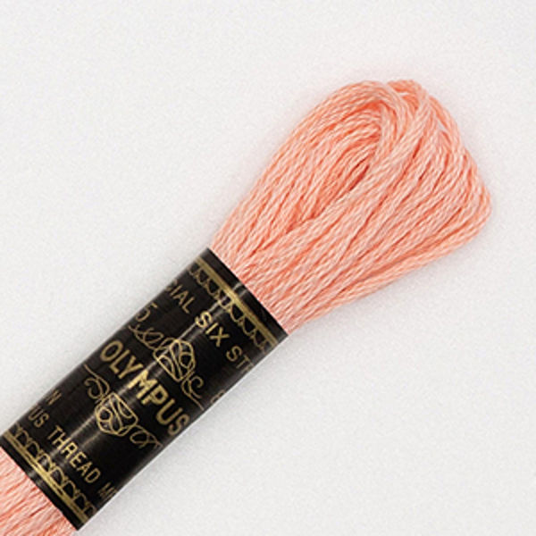 オリムパス製絲 刺繍糸 25番/8m 6綛入 COL.141 OLY25-BOX-141 1セット(6本入/1袋)（直送品）