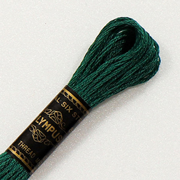 オリムパス製絲 刺繍糸 25番/8m 6綛入 COL.205 OLY25-BOX-205 1セット(6本入/1袋)（直送品）