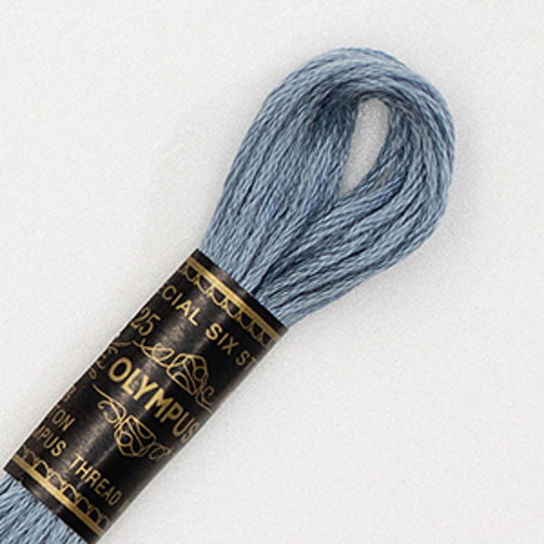 オリムパス製絲 刺繍糸 25番/8m 6綛入 COL.312 OLY25-BOX-312 1セット(6本入/1袋)（直送品）