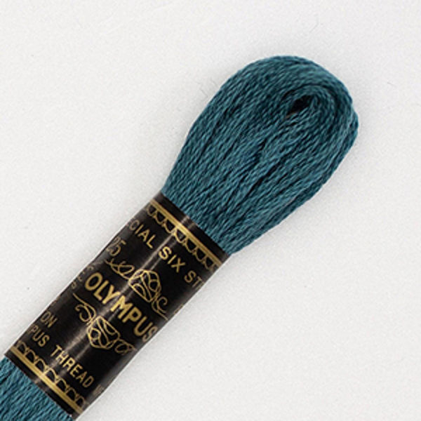 オリムパス製絲 刺繍糸 25番/8m 6綛入 COL.343 OLY25-BOX-343 1セット(6本入/1袋)（直送品）