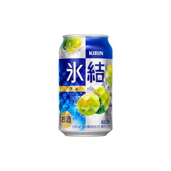 キリンビール キリン 氷結 ウメ 新缶 350ml x24 4901411037165 1セット(24本)（直送品）