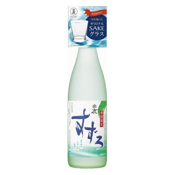 辰馬本家酒造 辰馬本家 白鹿 すずろ ダンボール箱 720ml 4902051045138 1セット(1本)（直送品） - アスクル