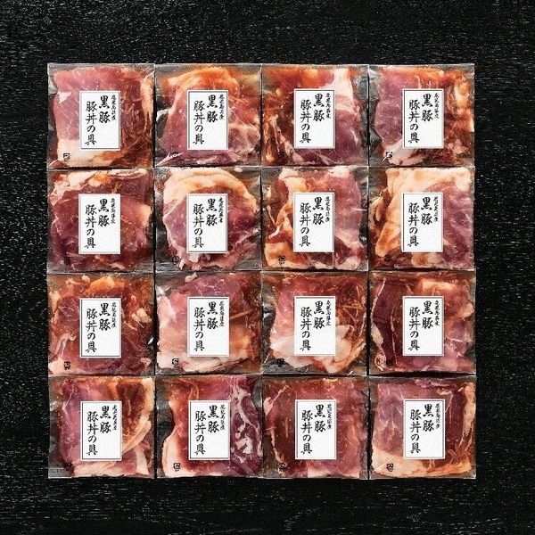 牛一 鹿児島県産黒豚 豚丼の具 14170832 1個（直送品） - アスクル