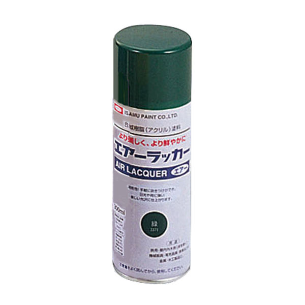 イサム塗料 スプレーカラー(300ml)草 32125 1セット(2本)（直送品）