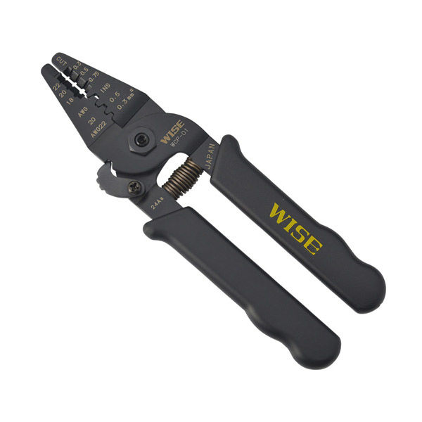 フジ矢 精密電工ペンチミニ オープンバレル端子用 WCP-01 1丁