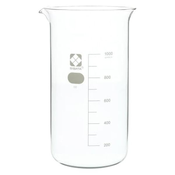 柴田科学 柴田 トールビーカー(目安目盛付) 24910605 1L(010040-1000A) 1個（直送品）