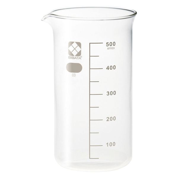 柴田科学 柴田 トールビーカー(目安目盛付) 24910604 500ML(010040-500A) 1個（直送品）