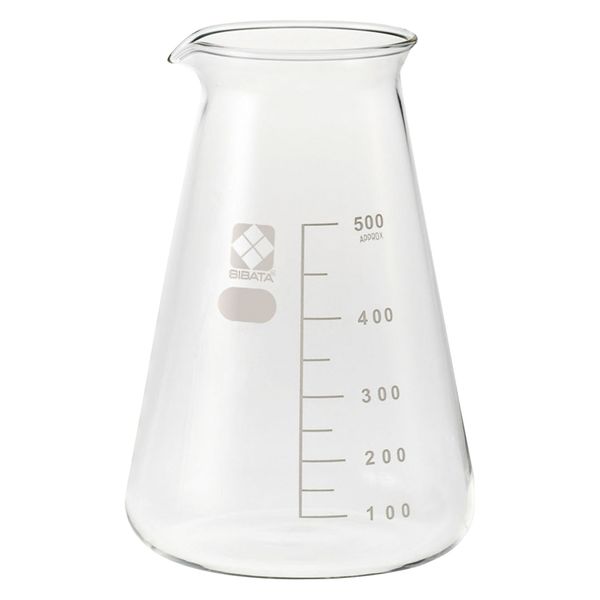 柴田科学 柴田 コニカルビーカー(目安目盛付) 24910704 500ML(010050-500A) 1個（直送品）