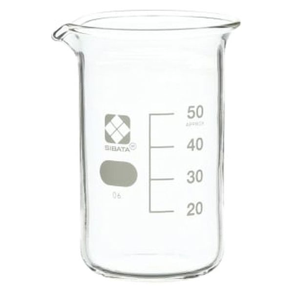 柴田科学 柴田 トールビーカー(目安目盛付) 24910600 50ML(010040-50A) 1個（直送品）