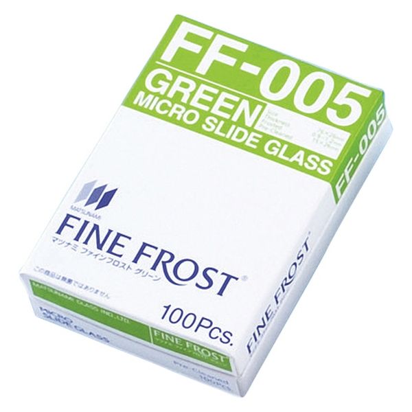 松浪硝子工業 ファインフロスト(グリーン) 23502604 FF-005(15MM)100イリ 1箱(100入)（直送品）