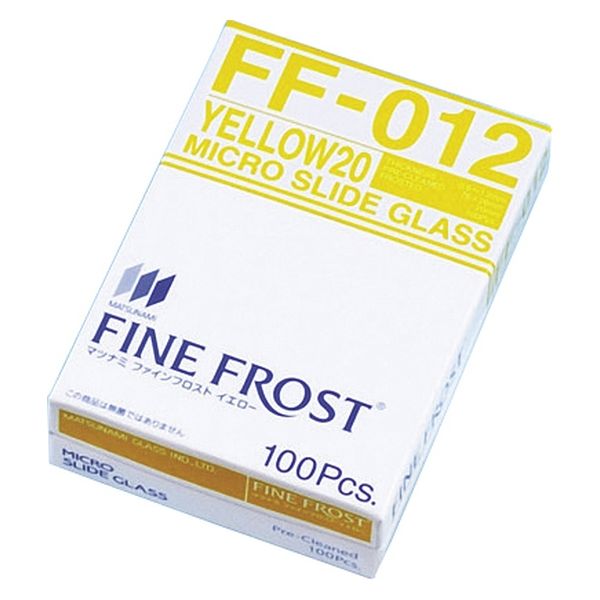 松浪硝子工業 ファインフロスト(イエロー20) 23502609 FF-012(100マイ) 1箱(100入)（直送品）