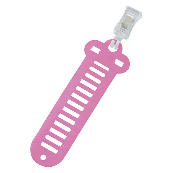 松吉医科器械 マツヨシ クリップ付結束バンド 25330002 MY-7020P(ピンク)10コイリ 1箱(10入)（直送品）