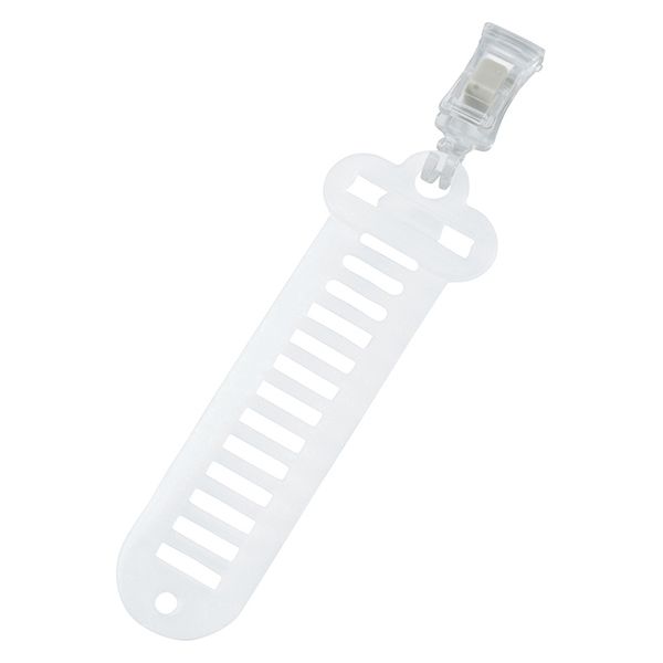 松吉医科器械 マツヨシ クリップ付結束バンド 25330000 MY-7020W(ホワイト)10コイリ 1箱(10入)（直送品）