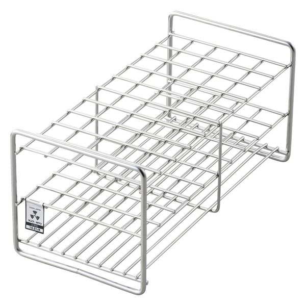 三和化研工業 試験管立(16.5mm用) φ16.5mm用×50本立 10284510 SS16.5-50(5X10)75MM 1個（直送品）